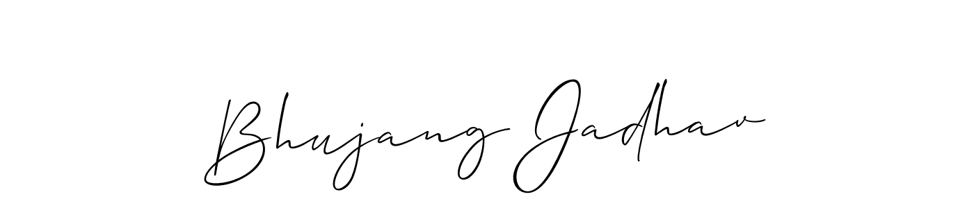 Once you've used our free online signature maker to create your best signature Allison_Script style, it's time to enjoy all of the benefits that Bhujang Jadhav name signing documents. Bhujang Jadhav signature style 2 images and pictures png