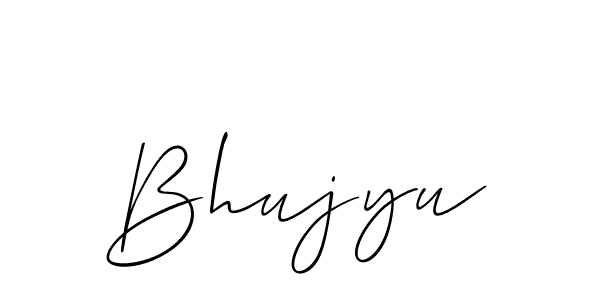 Also we have Bhujyu name is the best signature style. Create professional handwritten signature collection using Allison_Script autograph style. Bhujyu signature style 2 images and pictures png