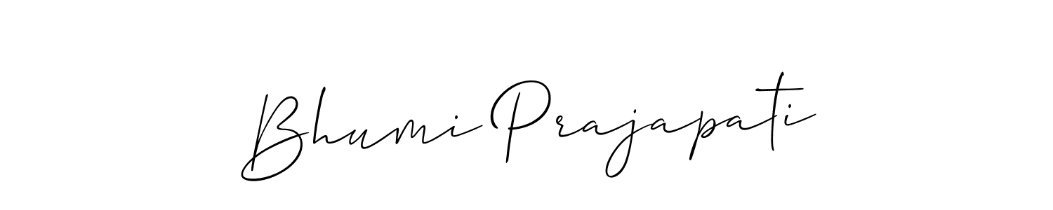 Make a beautiful signature design for name Bhumi Prajapati. Use this online signature maker to create a handwritten signature for free. Bhumi Prajapati signature style 2 images and pictures png
