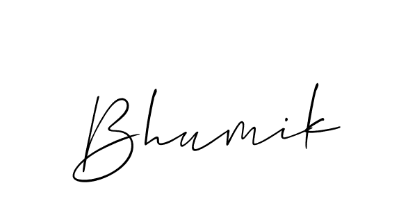 Make a short Bhumik signature style. Manage your documents anywhere anytime using Allison_Script. Create and add eSignatures, submit forms, share and send files easily. Bhumik signature style 2 images and pictures png