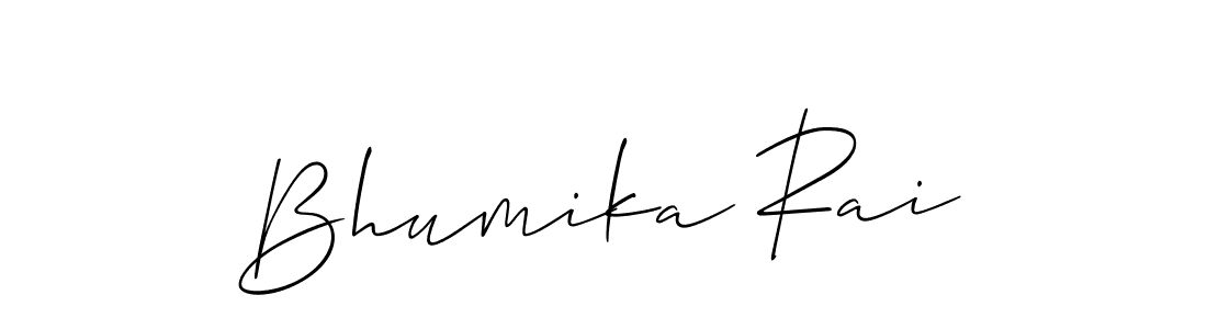 Make a beautiful signature design for name Bhumika Rai. Use this online signature maker to create a handwritten signature for free. Bhumika Rai signature style 2 images and pictures png