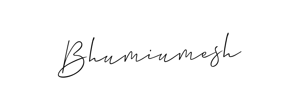 You can use this online signature creator to create a handwritten signature for the name Bhumiumesh. This is the best online autograph maker. Bhumiumesh signature style 2 images and pictures png