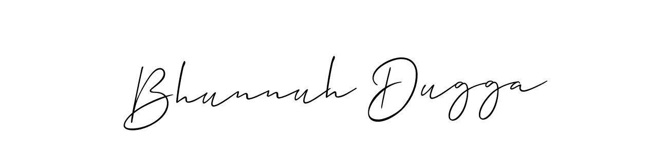 You can use this online signature creator to create a handwritten signature for the name Bhunnuh Dugga. This is the best online autograph maker. Bhunnuh Dugga signature style 2 images and pictures png
