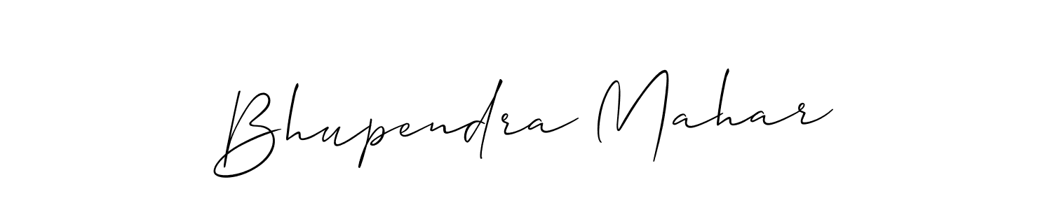 Best and Professional Signature Style for Bhupendra Mahar. Allison_Script Best Signature Style Collection. Bhupendra Mahar signature style 2 images and pictures png