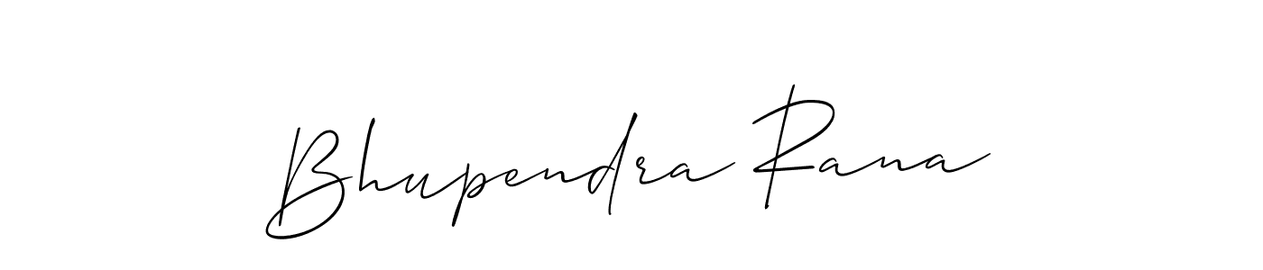 How to Draw Bhupendra Rana signature style? Allison_Script is a latest design signature styles for name Bhupendra Rana. Bhupendra Rana signature style 2 images and pictures png