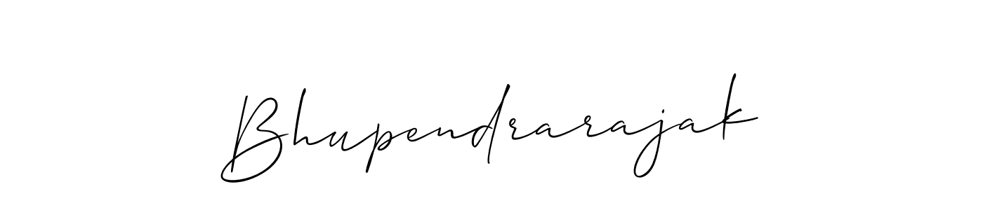 It looks lik you need a new signature style for name Bhupendrarajak. Design unique handwritten (Allison_Script) signature with our free signature maker in just a few clicks. Bhupendrarajak signature style 2 images and pictures png