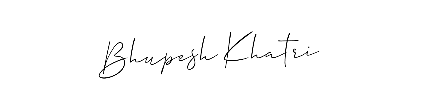 Check out images of Autograph of Bhupesh Khatri name. Actor Bhupesh Khatri Signature Style. Allison_Script is a professional sign style online. Bhupesh Khatri signature style 2 images and pictures png