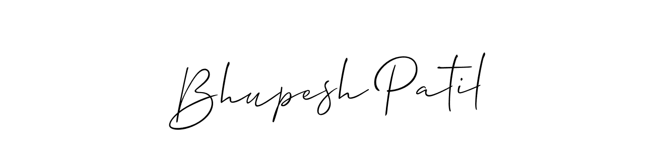 Allison_Script is a professional signature style that is perfect for those who want to add a touch of class to their signature. It is also a great choice for those who want to make their signature more unique. Get Bhupesh Patil name to fancy signature for free. Bhupesh Patil signature style 2 images and pictures png