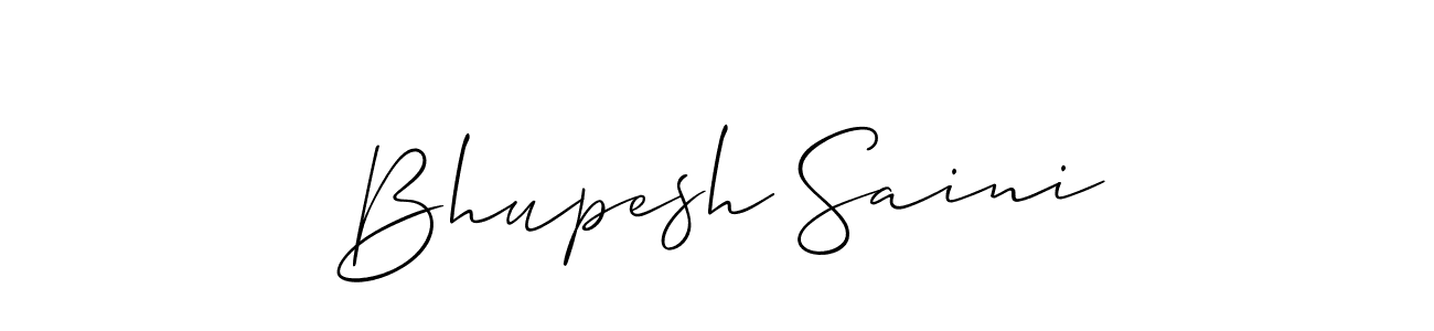 You can use this online signature creator to create a handwritten signature for the name Bhupesh Saini. This is the best online autograph maker. Bhupesh Saini signature style 2 images and pictures png