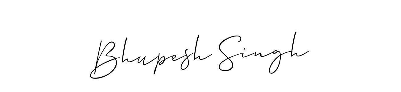 How to Draw Bhupesh Singh signature style? Allison_Script is a latest design signature styles for name Bhupesh Singh. Bhupesh Singh signature style 2 images and pictures png