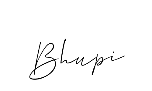 Bhupi stylish signature style. Best Handwritten Sign (Allison_Script) for my name. Handwritten Signature Collection Ideas for my name Bhupi. Bhupi signature style 2 images and pictures png