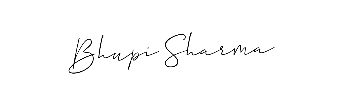 Once you've used our free online signature maker to create your best signature Allison_Script style, it's time to enjoy all of the benefits that Bhupi Sharma name signing documents. Bhupi Sharma signature style 2 images and pictures png