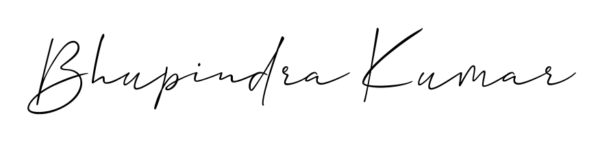 You can use this online signature creator to create a handwritten signature for the name Bhupindra Kumar. This is the best online autograph maker. Bhupindra Kumar signature style 2 images and pictures png