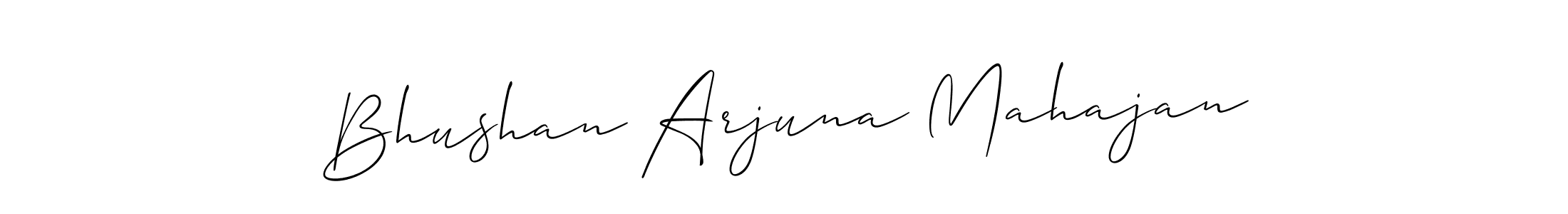 Once you've used our free online signature maker to create your best signature Allison_Script style, it's time to enjoy all of the benefits that Bhushan Arjuna Mahajan name signing documents. Bhushan Arjuna Mahajan signature style 2 images and pictures png