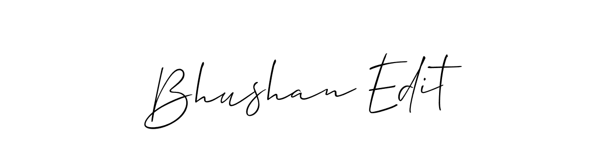 Make a short Bhushan Edit signature style. Manage your documents anywhere anytime using Allison_Script. Create and add eSignatures, submit forms, share and send files easily. Bhushan Edit signature style 2 images and pictures png