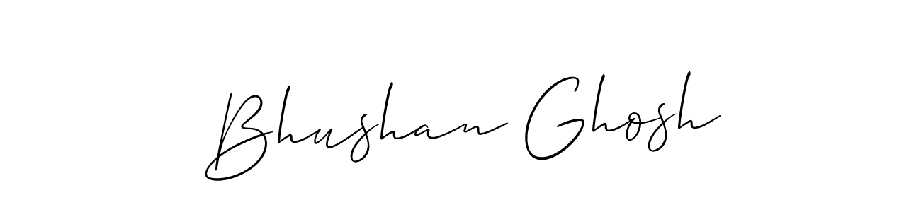 How to Draw Bhushan Ghosh signature style? Allison_Script is a latest design signature styles for name Bhushan Ghosh. Bhushan Ghosh signature style 2 images and pictures png