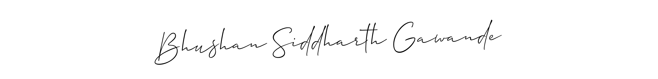 How to Draw Bhushan Siddharth Gawande signature style? Allison_Script is a latest design signature styles for name Bhushan Siddharth Gawande. Bhushan Siddharth Gawande signature style 2 images and pictures png