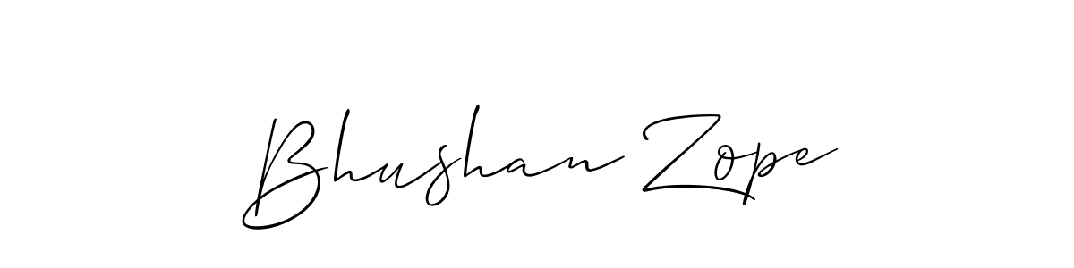 Make a short Bhushan Zope signature style. Manage your documents anywhere anytime using Allison_Script. Create and add eSignatures, submit forms, share and send files easily. Bhushan Zope signature style 2 images and pictures png