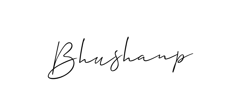 Make a beautiful signature design for name Bhushanp. Use this online signature maker to create a handwritten signature for free. Bhushanp signature style 2 images and pictures png