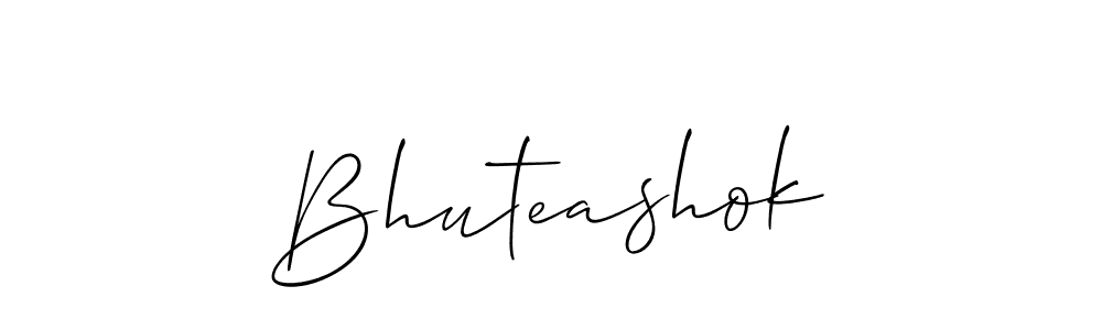 The best way (Allison_Script) to make a short signature is to pick only two or three words in your name. The name Bhuteashok include a total of six letters. For converting this name. Bhuteashok signature style 2 images and pictures png