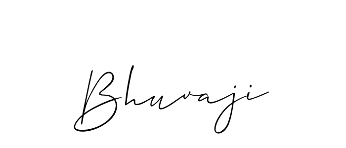 How to make Bhuvaji signature? Allison_Script is a professional autograph style. Create handwritten signature for Bhuvaji name. Bhuvaji signature style 2 images and pictures png