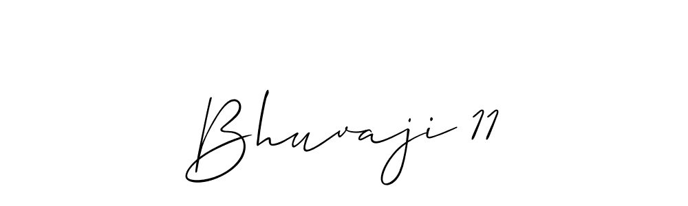 Allison_Script is a professional signature style that is perfect for those who want to add a touch of class to their signature. It is also a great choice for those who want to make their signature more unique. Get Bhuvaji 11 name to fancy signature for free. Bhuvaji 11 signature style 2 images and pictures png