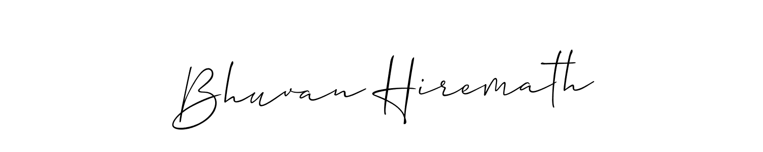 Also You can easily find your signature by using the search form. We will create Bhuvan Hiremath name handwritten signature images for you free of cost using Allison_Script sign style. Bhuvan Hiremath signature style 2 images and pictures png