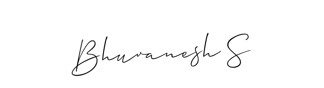 Make a short Bhuvanesh S signature style. Manage your documents anywhere anytime using Allison_Script. Create and add eSignatures, submit forms, share and send files easily. Bhuvanesh S signature style 2 images and pictures png