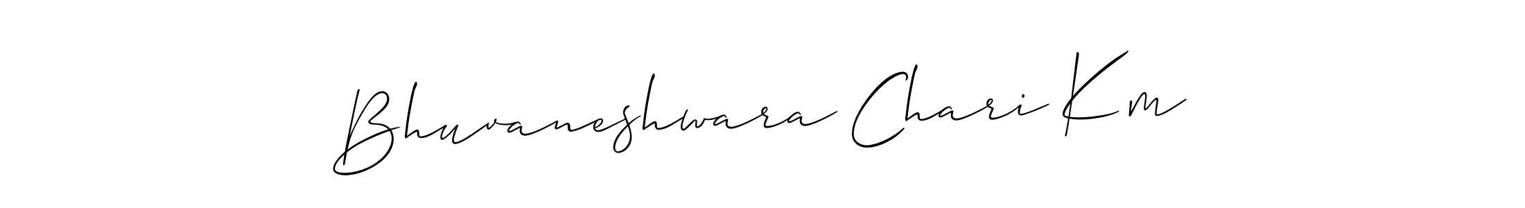 You can use this online signature creator to create a handwritten signature for the name Bhuvaneshwara Chari Km. This is the best online autograph maker. Bhuvaneshwara Chari Km signature style 2 images and pictures png