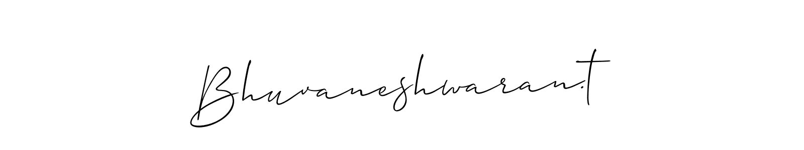 Best and Professional Signature Style for Bhuvaneshwaran.t. Allison_Script Best Signature Style Collection. Bhuvaneshwaran.t signature style 2 images and pictures png