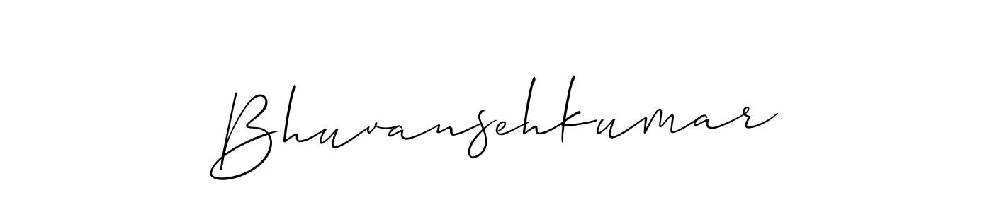 Also You can easily find your signature by using the search form. We will create Bhuvansehkumar name handwritten signature images for you free of cost using Allison_Script sign style. Bhuvansehkumar signature style 2 images and pictures png