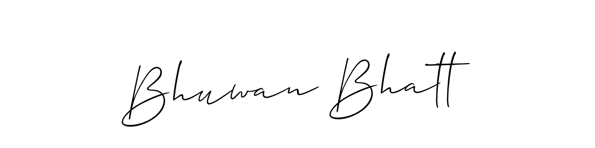 Similarly Allison_Script is the best handwritten signature design. Signature creator online .You can use it as an online autograph creator for name Bhuwan Bhatt. Bhuwan Bhatt signature style 2 images and pictures png