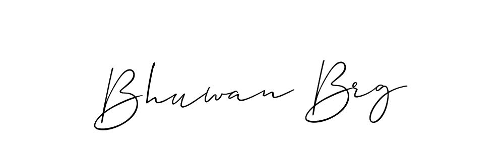 Also we have Bhuwan Brg name is the best signature style. Create professional handwritten signature collection using Allison_Script autograph style. Bhuwan Brg signature style 2 images and pictures png