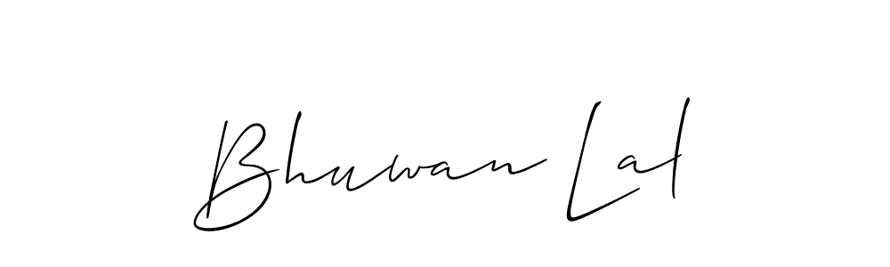 if you are searching for the best signature style for your name Bhuwan Lal. so please give up your signature search. here we have designed multiple signature styles  using Allison_Script. Bhuwan Lal signature style 2 images and pictures png
