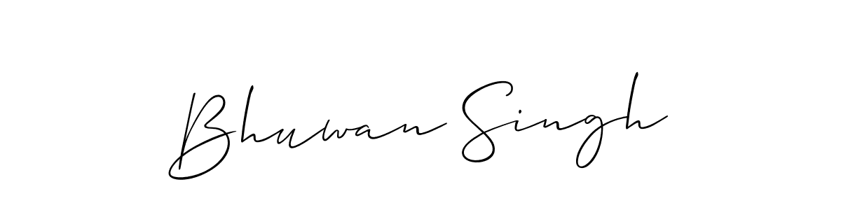 How to Draw Bhuwan Singh signature style? Allison_Script is a latest design signature styles for name Bhuwan Singh. Bhuwan Singh signature style 2 images and pictures png