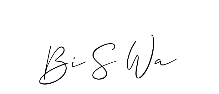 Here are the top 10 professional signature styles for the name Bi S Wa. These are the best autograph styles you can use for your name. Bi S Wa signature style 2 images and pictures png