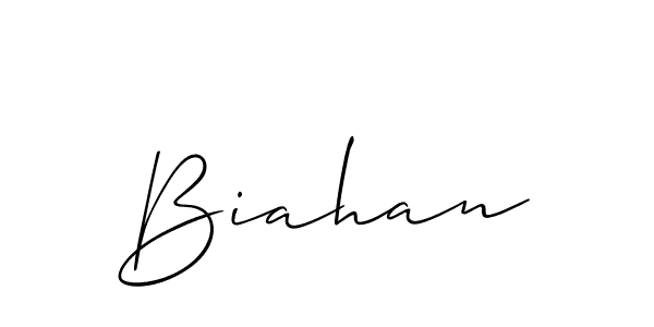 Once you've used our free online signature maker to create your best signature Allison_Script style, it's time to enjoy all of the benefits that Biahan name signing documents. Biahan signature style 2 images and pictures png