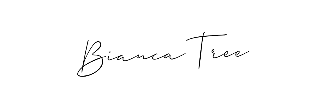 Also You can easily find your signature by using the search form. We will create Bianca Tree name handwritten signature images for you free of cost using Allison_Script sign style. Bianca Tree signature style 2 images and pictures png
