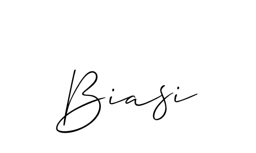 Make a beautiful signature design for name Biasi. Use this online signature maker to create a handwritten signature for free. Biasi signature style 2 images and pictures png