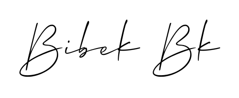 A dynamic signature style for Bibek Bk using Allison_Script script. Designed to look authentic, handwritten, and professional. Bibek Bk signature style 2 images and pictures png