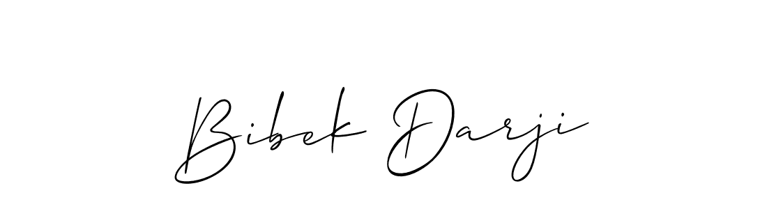 Make a short Bibek Darji signature style. Manage your documents anywhere anytime using Allison_Script. Create and add eSignatures, submit forms, share and send files easily. Bibek Darji signature style 2 images and pictures png