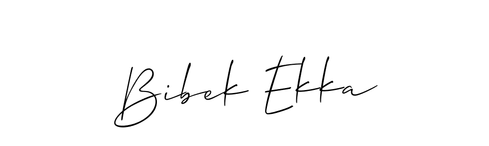 Make a beautiful signature design for name Bibek Ekka. Use this online signature maker to create a handwritten signature for free. Bibek Ekka signature style 2 images and pictures png