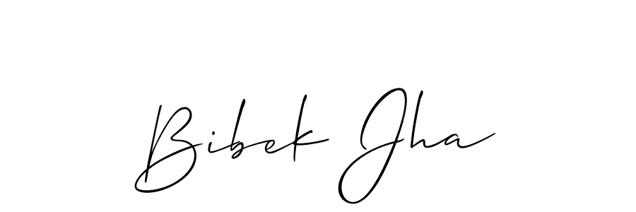 Make a beautiful signature design for name Bibek Jha. Use this online signature maker to create a handwritten signature for free. Bibek Jha signature style 2 images and pictures png