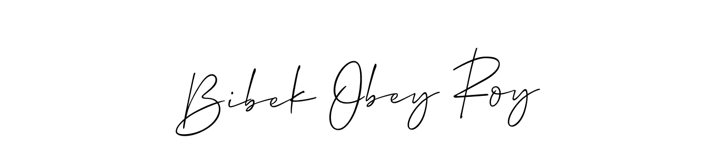 Best and Professional Signature Style for Bibek Obey Roy. Allison_Script Best Signature Style Collection. Bibek Obey Roy signature style 2 images and pictures png