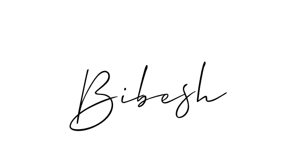 The best way (Allison_Script) to make a short signature is to pick only two or three words in your name. The name Bibesh include a total of six letters. For converting this name. Bibesh signature style 2 images and pictures png