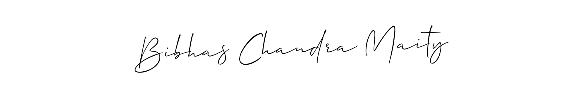 How to make Bibhas Chandra Maity name signature. Use Allison_Script style for creating short signs online. This is the latest handwritten sign. Bibhas Chandra Maity signature style 2 images and pictures png