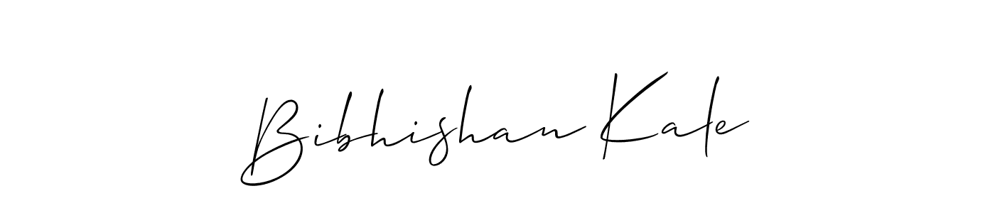 Once you've used our free online signature maker to create your best signature Allison_Script style, it's time to enjoy all of the benefits that Bibhishan Kale name signing documents. Bibhishan Kale signature style 2 images and pictures png