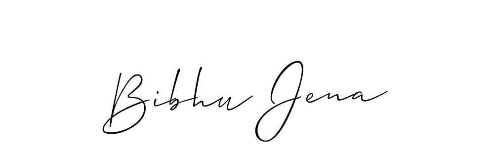 Make a short Bibhu Jena signature style. Manage your documents anywhere anytime using Allison_Script. Create and add eSignatures, submit forms, share and send files easily. Bibhu Jena signature style 2 images and pictures png