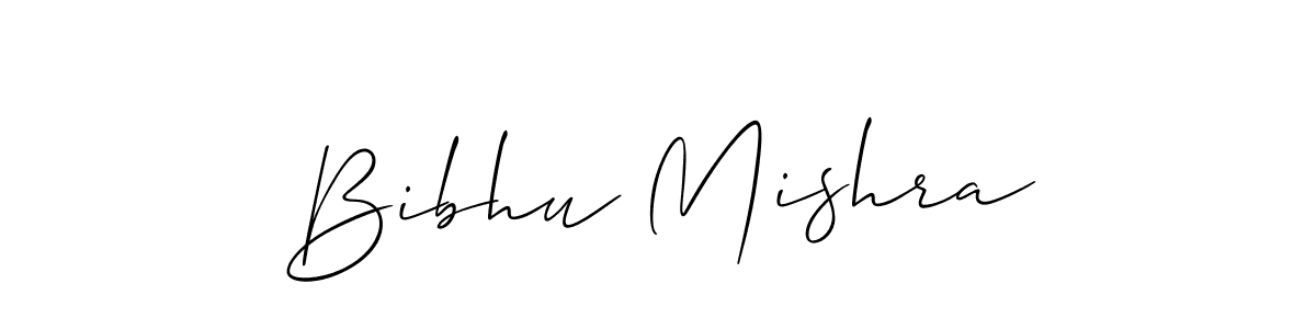 It looks lik you need a new signature style for name Bibhu Mishra. Design unique handwritten (Allison_Script) signature with our free signature maker in just a few clicks. Bibhu Mishra signature style 2 images and pictures png