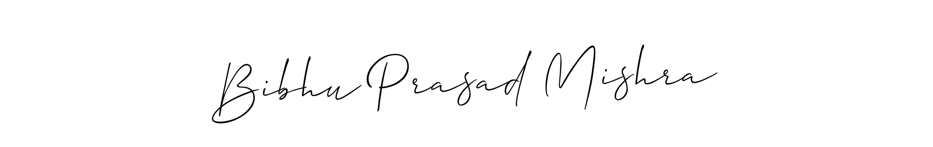 Create a beautiful signature design for name Bibhu Prasad Mishra. With this signature (Allison_Script) fonts, you can make a handwritten signature for free. Bibhu Prasad Mishra signature style 2 images and pictures png